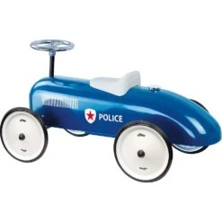 Vilac Porteur Voiture Vintage Police 7 Vilac Porteur Voiture Vintage Police -Vilac Jouets Soldes Magasin 1043 vilac porteur voiture metal vintage police 2