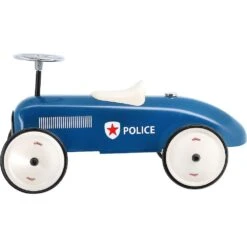 Vilac Porteur Voiture Vintage Police 8 Vilac Porteur Voiture Vintage Police -Vilac Jouets Soldes Magasin 1043 vilac porteur voiture metal vintage police 3