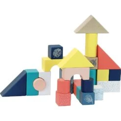 Vilac Chariot De Cubes Sous La Canopée -Vilac Jouets Soldes Magasin 1061 vilac chariot de cubes en bois sous la canopee 5