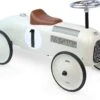 Vilac Porteur Voiture En Métal Blanc Crème