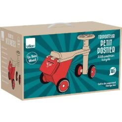 Vilac Triporteur Petit Postier -Vilac Jouets Soldes Magasin 1133 vilac triporteur petit postier porteur bois facteur 4