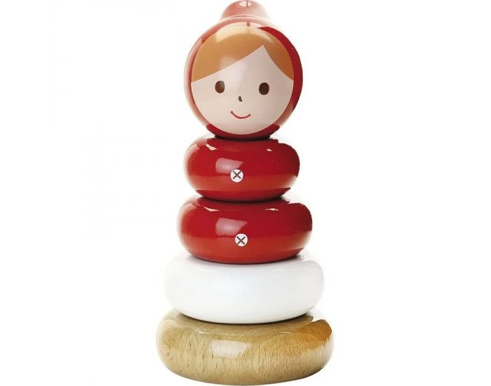 Vilac Empilable Chaperon Rouge Shinzi Katoh - Dès 12 Mois 1 Vilac Empilable Chaperon Rouge Shinzi Katoh - Dès 12 Mois