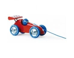 Vilac Voiture De Course Rouge Et Bleue - Dès 12 Mois