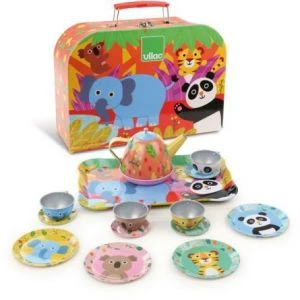 Vilac 8173 - Dînette Jungle Avec Valisette 1 Vilac 8173 - Dînette Jungle Avec Valisette