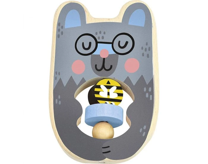 Vilac Hochet Teddy Michelle Carlslund - Dès 12 Mois 1 Vilac Hochet Teddy Michelle Carlslund - Dès 12 Mois