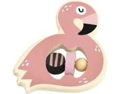 Vilac Hochet Flamingo Michelle Carlslund - Dès 12 Mois