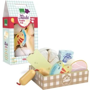 Vilac Set De Produits Frais Jour De Marché 1 Vilac Set De Produits Frais Jour De Marché