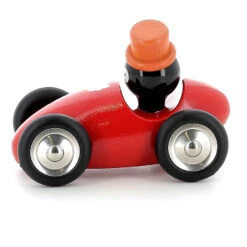 Vilac En Voiture René Le Pingouin -Vilac Jouets Soldes Magasin 2295k vilac en voiture rene le pingouin voiture bois 4