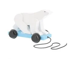 Vilac Ours Blanc à Tirer Pompon