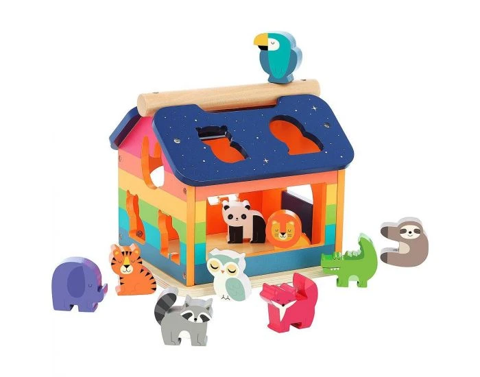 Vilac Maison Des Formes Arc-En-Ciel 1 Vilac Maison Des Formes Arc-En-Ciel