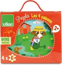Vilac Puzzles Des 4 Saisons