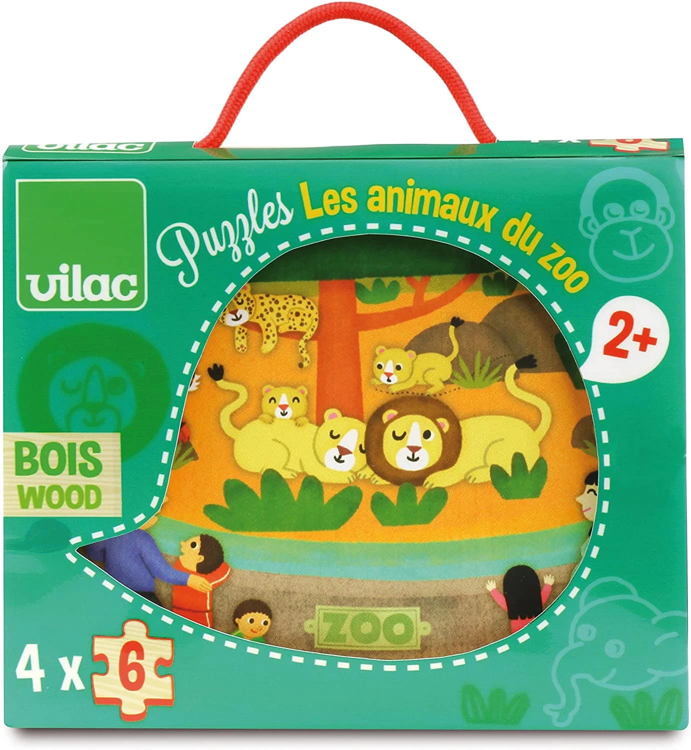 Vilac Puzzles Du Zoo 1 Vilac Puzzles Du Zoo