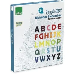 Vilac Puzzle ABC Alphabet Sous La Canopée 13 Vilac Puzzle ABC Alphabet Sous La Canopée -Vilac Jouets Soldes Magasin 2738 vilac puzzle abc alphabet a encastrer sous la canopee 1