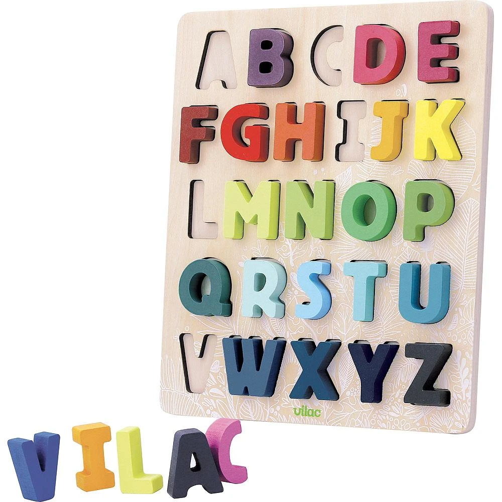 Vilac Puzzle ABC Alphabet Sous La Canopée 2 Vilac Puzzle ABC Alphabet Sous La Canopée – Image 2