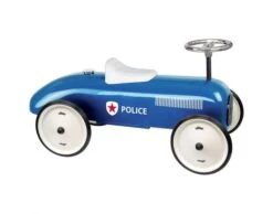 Vilac Porteur Voiture Vintage - Police - Dès 18 Mois