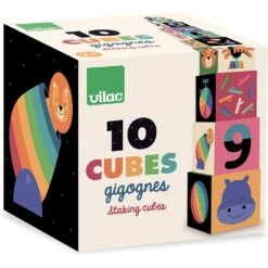 Vilac Cubes Gigognes Andy Westface 11 Vilac Cubes Gigognes Andy Westface -Vilac Jouets Soldes Magasin 7400 vilac cubes gigognes arc en ciel andy westface empiler encastrer 1