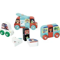 Vilac Rigol'auto Ingela P. Arrhenius -Vilac Jouets Soldes Magasin 7603 vilac rigol auto ingela p arrhenius vehicules bois magnetiques 3