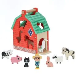 Vilac Ferme Des Formes Ingela P. Arrhenius -Vilac Jouets Soldes Magasin 7623 vilac ferme des formes ingela p arrhenius boite a formes 5
