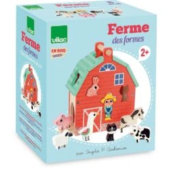 Vilac Ferme Des Formes Ingela P. Arrhenius -Vilac Jouets Soldes Magasin 7623 vilac ferme des formes ingela p arrhenius boite a formes 7