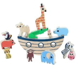 Vilac Jeu D'équilibre Arche Des Animaux -Vilac Jouets Soldes Magasin 7629 vilac jeu equilibre arche des animaux 5