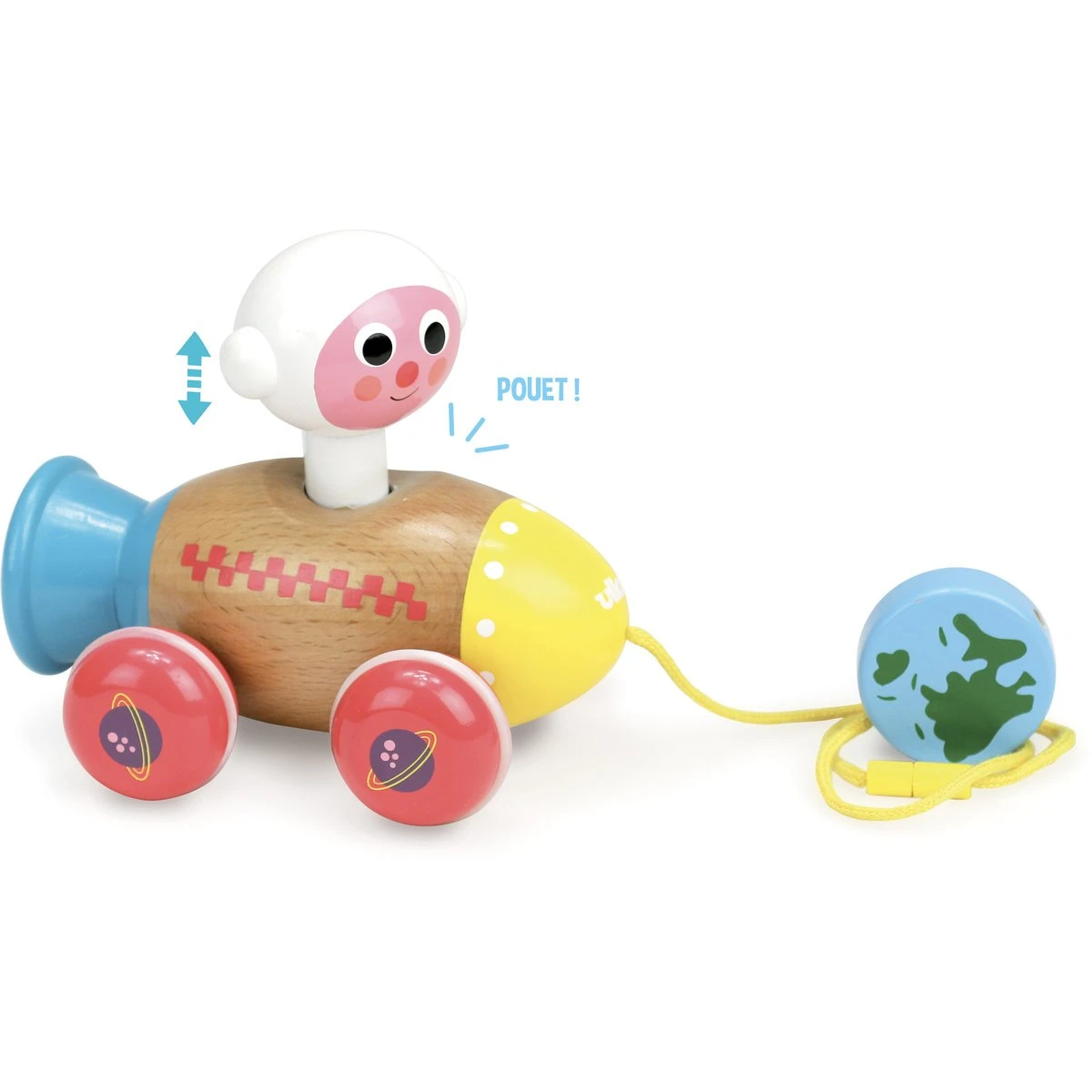 Vilac La Fusée Et L'astronaute 2 Vilac La Fusée Et L'astronaute – Image 2