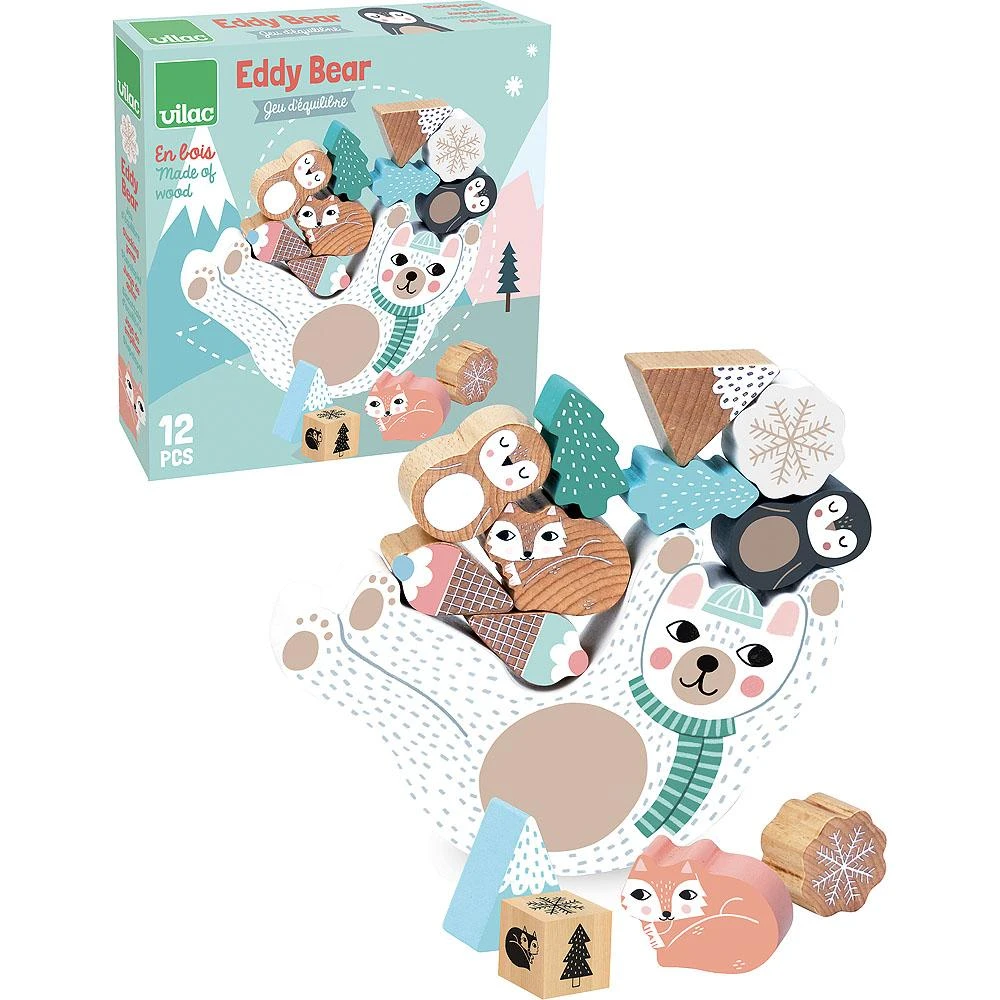 Vilac Jeu D'équilibre Eddy Bear M. Carlslund 2 Vilac Jeu D'équilibre Eddy Bear M. Carlslund – Image 2