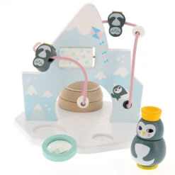 Vilac Igloo Multi-activités M. Carlslund -Vilac Jouets Soldes Magasin 8524 vilac igloo multi activites michelle carlslund jouet eveil bois 6