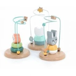 Vilac Jouet D'éveil Ours Blanc - Michelle Carlslund Multicolore - Couleur Multicolore - Taille Taille Unique