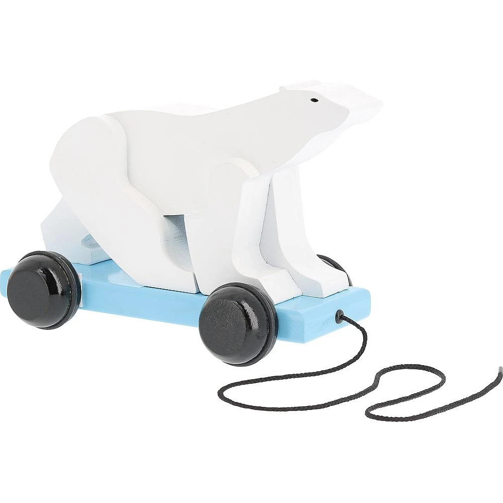 Vilac Ours Blanc à Tirer Pompon 1 Vilac Ours Blanc à Tirer Pompon