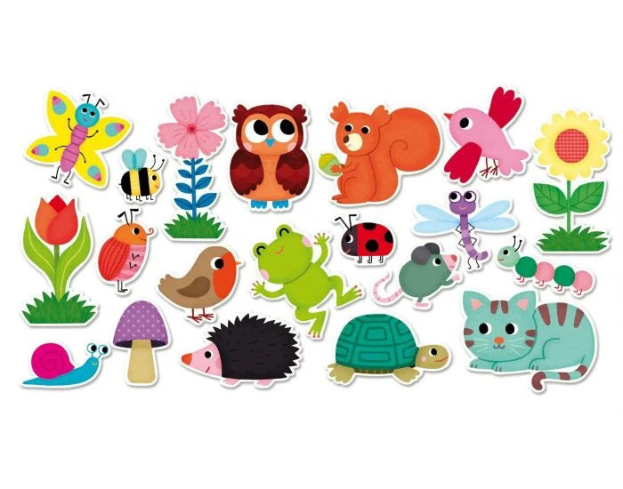 Vilac Magnets Jardin - Dès 2 Ans 2 Vilac Magnets Jardin - Dès 2 Ans – Image 2