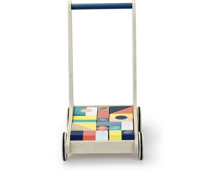 Vilac Chariot De Cubes - Sous La Canopée - Dès 12 Mois 2 Vilac Chariot De Cubes - Sous La Canopée - Dès 12 Mois – Image 2