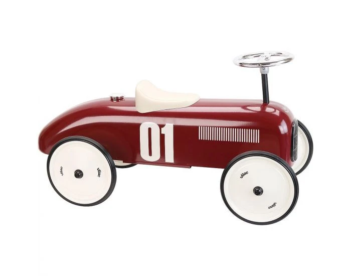 Vilac Porteur Voiture Vintage Bordeaux - Dès 18 Mois 2 Vilac Porteur Voiture Vintage Bordeaux - Dès 18 Mois – Image 2