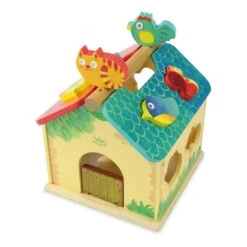 Vilac Boite à Formes Ferme -Vilac Jouets Soldes Magasin ferme des formes vilac 2475s boite jouet 1