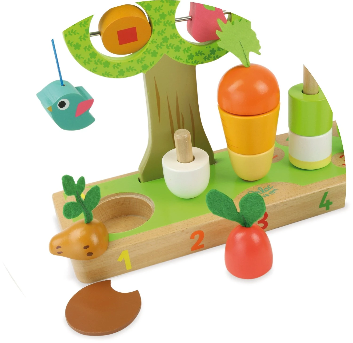 Vilac J'apprends à Compter Les Légumes 3 Vilac J'apprends à Compter Les Légumes – Image 3