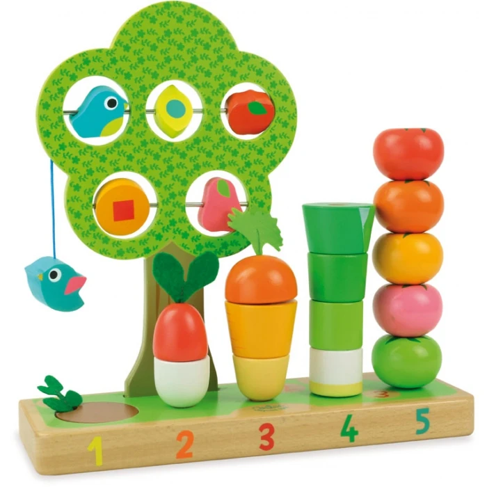 Vilac J'apprends à Compter Les Légumes 1 Vilac J'apprends à Compter Les Légumes