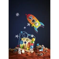 Vilac J'apprends à Compter Dans Les étoiles -Vilac Jouets Soldes Magasin jouets en bois eveil dans les toiles vilac 1