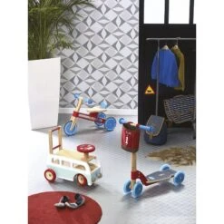 Vilac Minibus Porteur 2 En 1 -Vilac Jouets Soldes Magasin vilac 1011s minibus porteur 2 en 1 porteur chariot de marche en bois 2